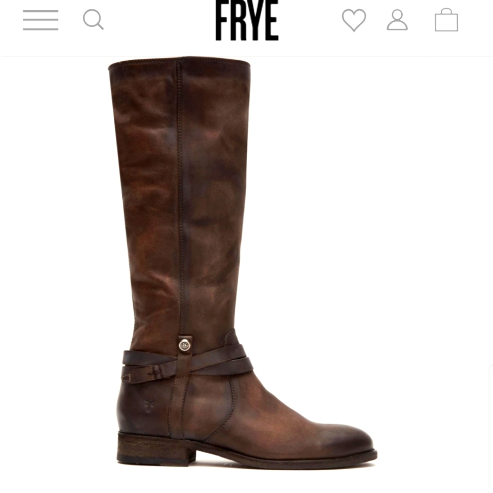 Frye Melissa Belted Tall- Stone
